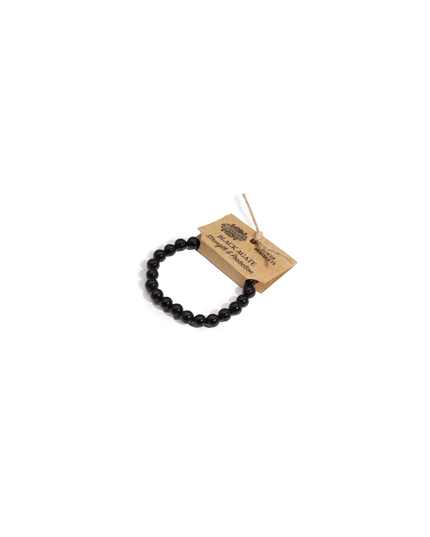 Power Bracelet - Black Agate