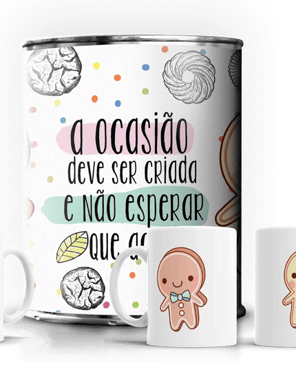 2 Canecas Lata Dia dos Namorados - Bee my Gift