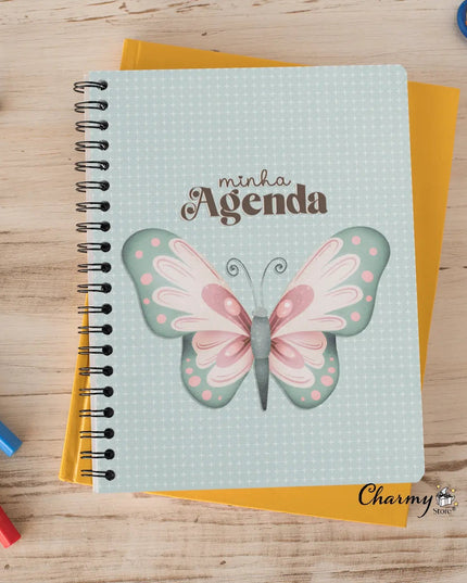 Agenda 2024 Personalizável Gratidão Borboleta - Bee my Gift