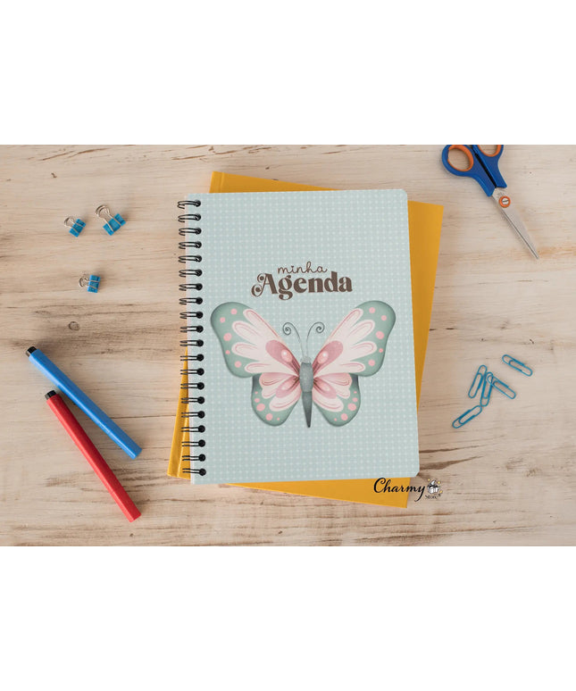 Agenda 2024 Personalizável Gratidão Borboleta - Bee my Gift