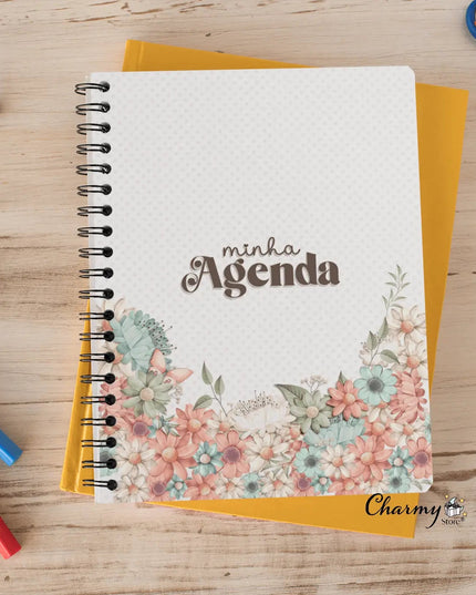 Agenda 2024 Personalizável Gratidão Branca - Bee my Gift