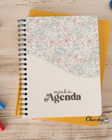 Agenda 2024 Personalizável Gratidão Flores - Bee my Gift