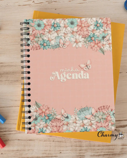 Agenda 2024 Personalizável Gratidão Rosa - Bee my Gift