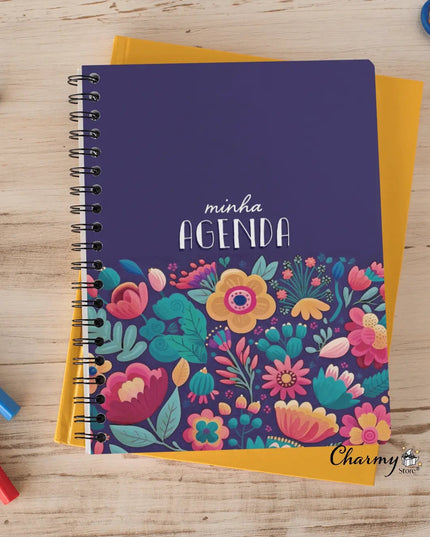 Agenda Personalizável Frida Flores - Bee my Gift