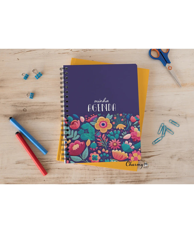 Agenda Personalizável Frida Flores - Bee my Gift
