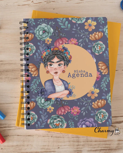 Agenda Personalizável Frida Moldura - Bee my Gift
