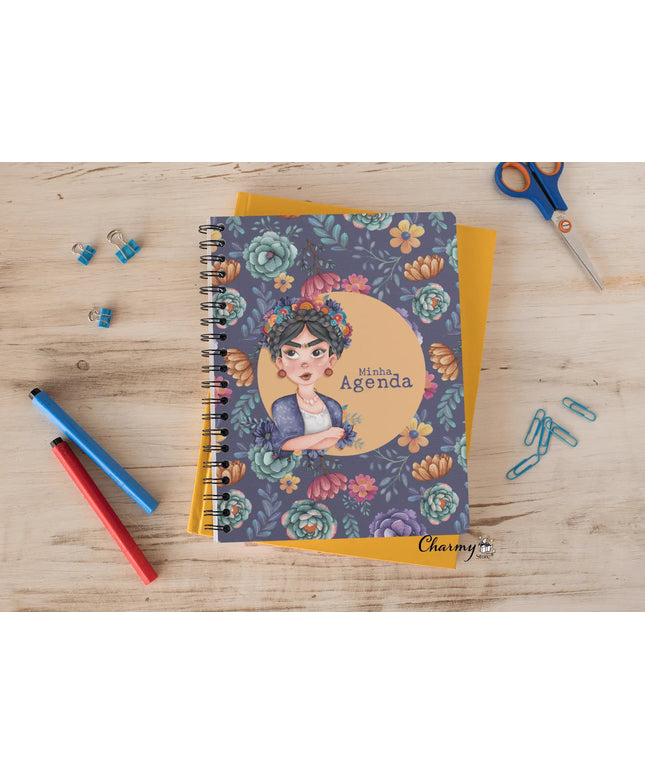 Agenda Personalizável Frida Moldura - Bee my Gift