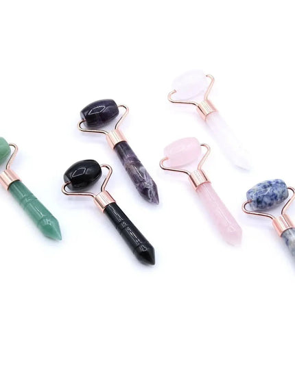 Amethyst Gemstone Mini Roller for Face Care - Bee my Gift