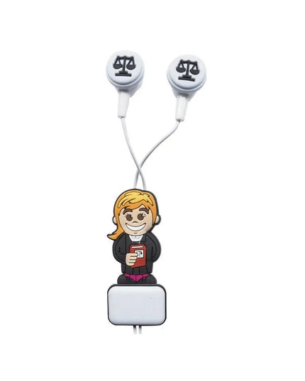 Auriculares em Lata Advogada - Bee my Gift
