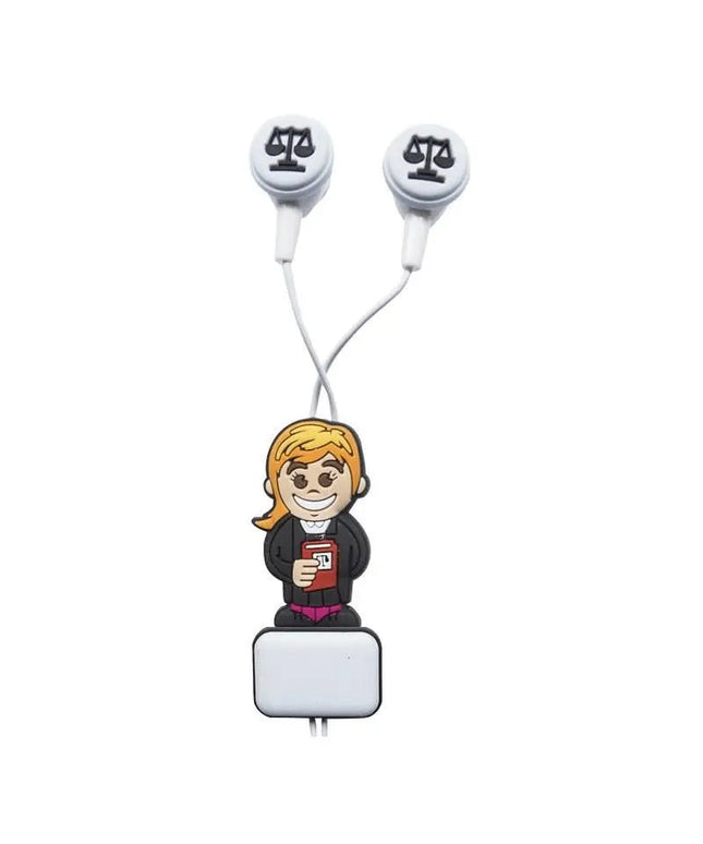 Auriculares em Lata Advogada - Bee my Gift