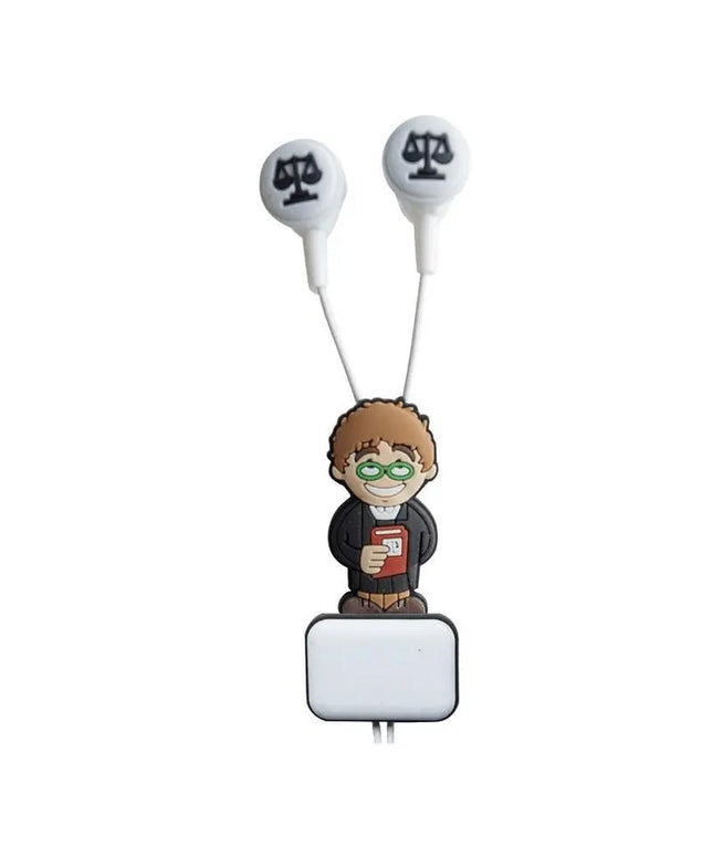 Auriculares em Lata Advogado - Bee my Gift