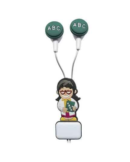 Auriculares em Lata Professora - Bee my Gift