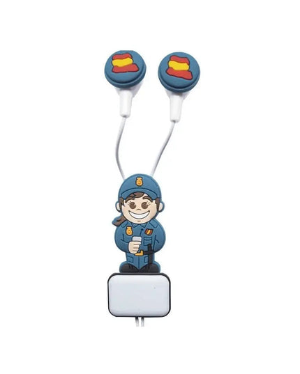 Auriculares Polícia - Bee my Gift