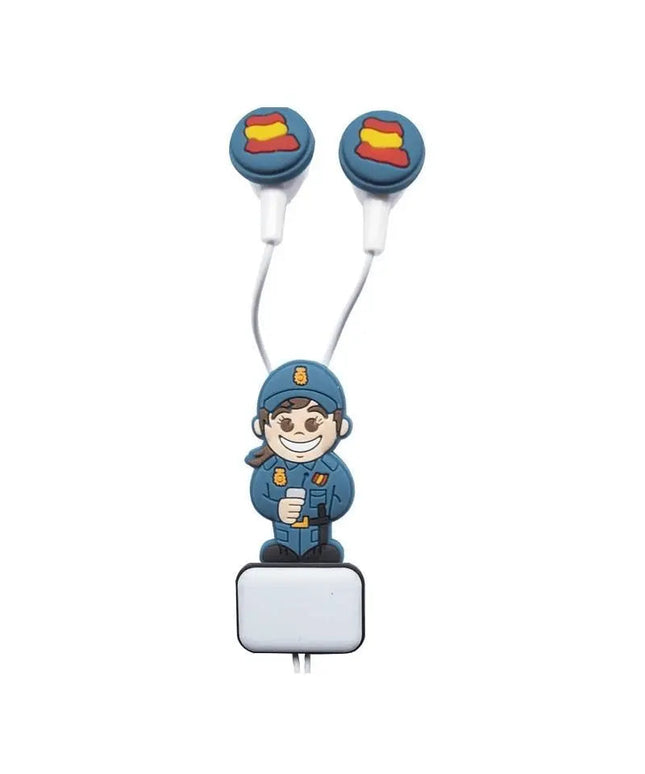 Auriculares Polícia - Bee my Gift