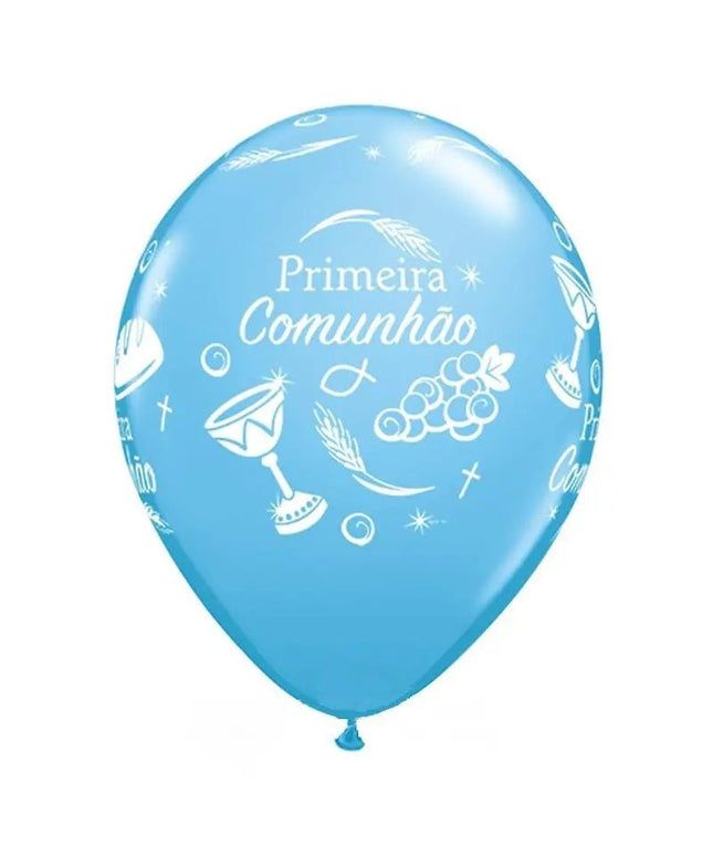 Balão Primeira Comunhão Azul 11 - Bee my Gift