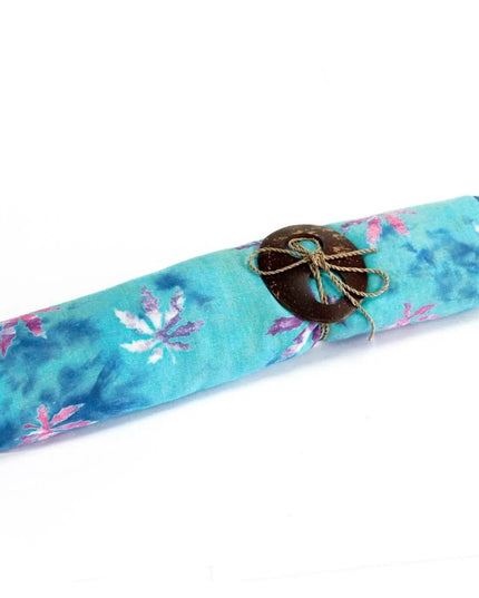 Bali Block Print Sarong - Tropical Leaves (4 Assorted Colours) - Bee my Gift