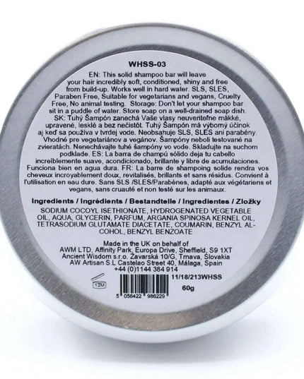 Barra de Champô Sólido Vegan Wild Hare - Coco 60g - Bee my Gift