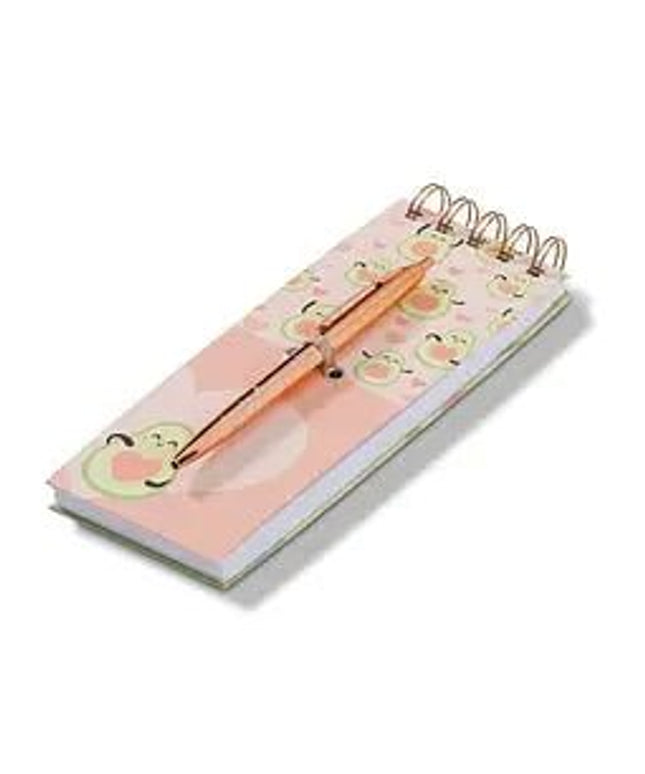 Bloco de Notas com Esferográfica, Abacate - Bee my Gift