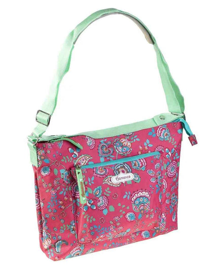 Bolsa com alças com Flores by BUSQUETS