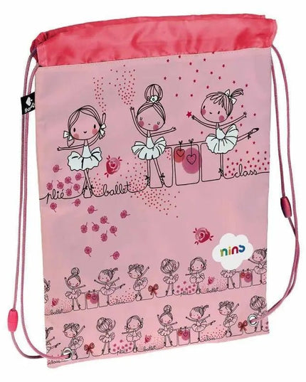 Bolsa multiuso com um único compartimento grande com fecho de cordão duplo. - Bee my Gift