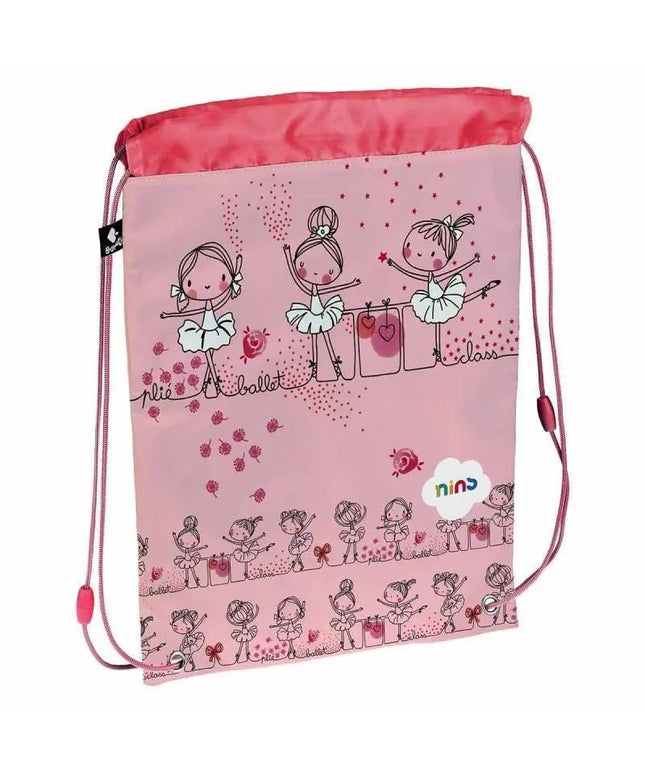 Bolsa multiuso com um único compartimento grande com fecho de cordão duplo. - Bee my Gift