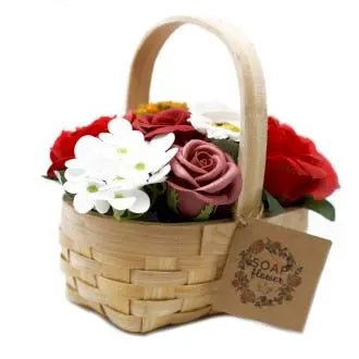 Bouquet Flores Rosa Sabão - Bee my Gift