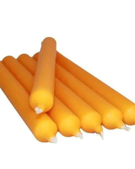 Bright Orange Dinner Candles for Elegant Dining - Bee my Gift