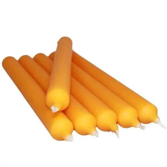 Bright Orange Dinner Candles for Elegant Dining - Bee my Gift