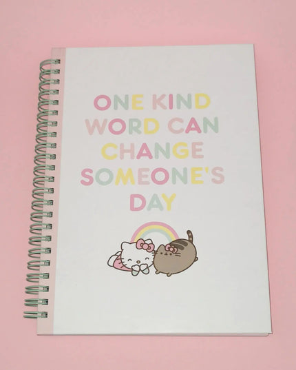 Caderno de Argolas A5 by Hello Kitty and Phusheen the Cat - Bee my Gift