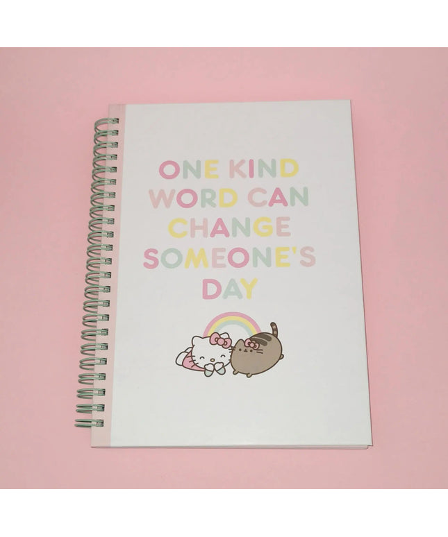 Caderno de Argolas A5 by Hello Kitty and Phusheen the Cat - Bee my Gift