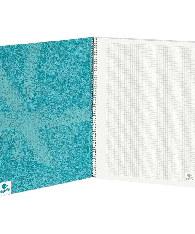 Caderno desportivo A4 80 grid da BUSQUETS  - Bee my Gift