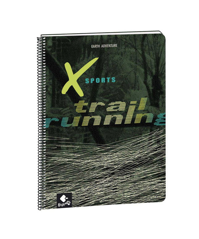 Caderno desportivo forrado A4 80 da BUSQUETS - Bee my Gift