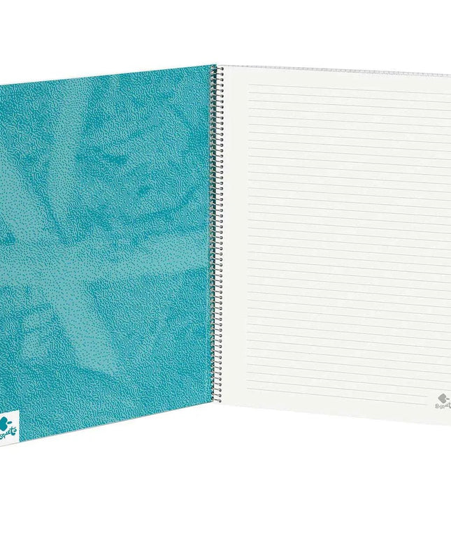 Caderno desportivo forrado A4 80 da BUSQUETS - Bee my Gift