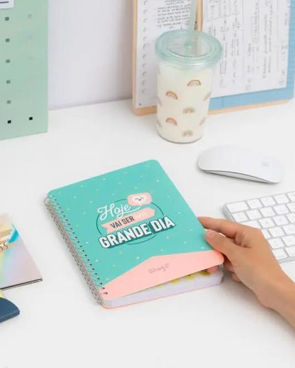 Caderno pequeno - Hoje vai ser um Grande Dia! - Bee my Gift