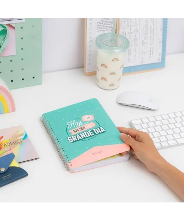 Caderno pequeno - Hoje vai ser um Grande Dia! - Bee my Gift