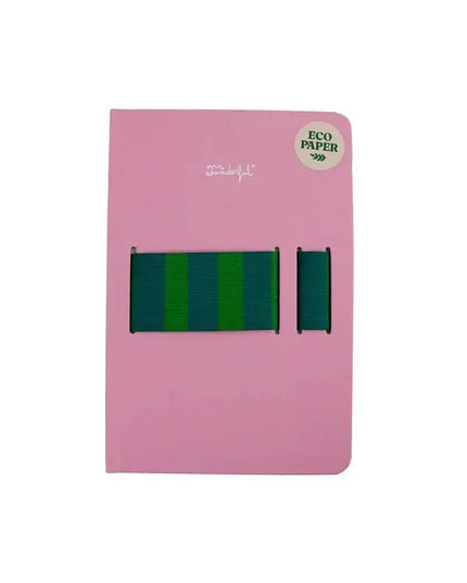 Caderno rosa A5 com suporte para smartphone + caneta - Mr. Wonderful - Bee my Gift