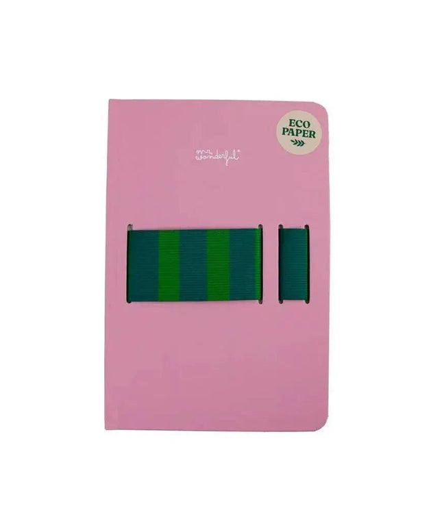 Caderno rosa A5 com suporte para smartphone + caneta - Mr. Wonderful - Bee my Gift