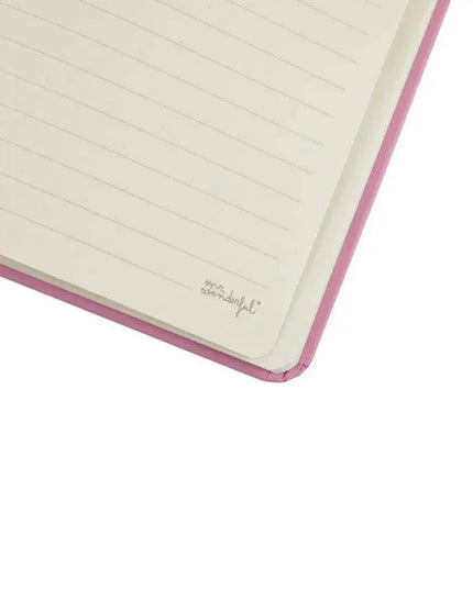 Caderno rosa A5 com suporte para smartphone + caneta - Mr. Wonderful - Bee my Gift