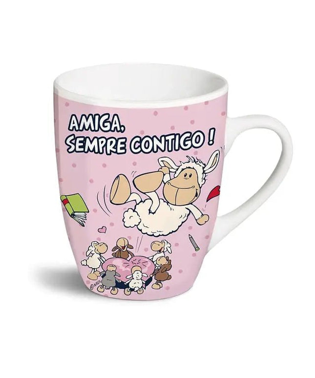 Caneca "Amiga, Sempre Contigo!" - Bee my Gift