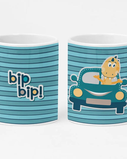Caneca Cerâmica Dino Boy 003 - Bee my Gift