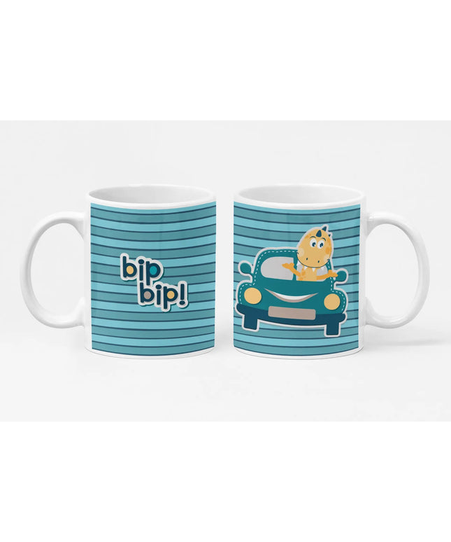 Caneca Cerâmica Dino Boy 003 - Bee my Gift