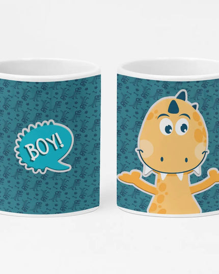 Caneca Cerâmica Dino Boy 004 - Bee my Gift