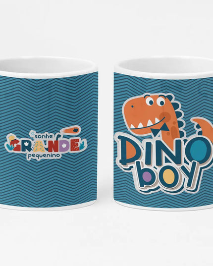 Caneca Cerâmica Dino Boy 006 - Bee my Gift