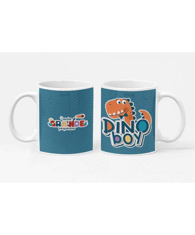 Caneca Cerâmica Dino Boy 006 - Bee my Gift