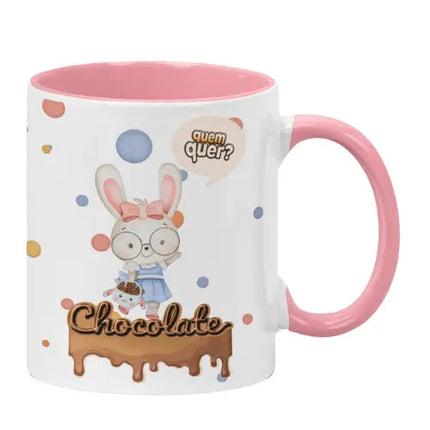 Caneca Coelho Páscoa 013 - Bee my Gift
