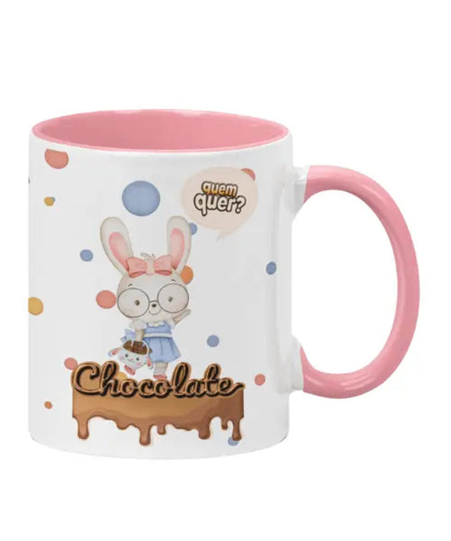Caneca Coelho Páscoa 013 - Bee my Gift