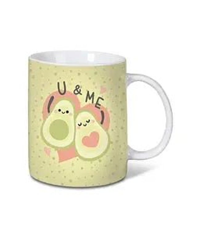 Caneca Com Caixa de Oferta Abacate - Bee my Gift