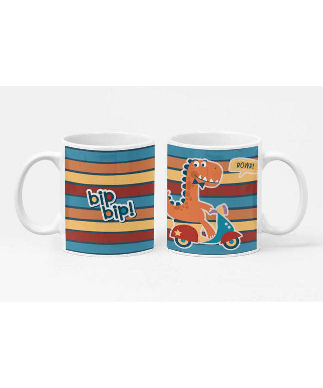 Caneca de Cerâmica Dino Boy 008 - Bee my Gift