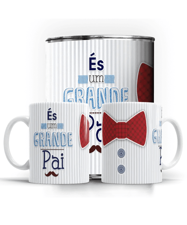 Caneca Dia do Pai " És um grande Pai" - Bee my Gift