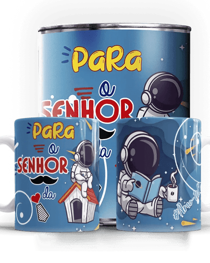 Caneca Dia do Pai " Para o Senhor da Casa" - Bee my Gift